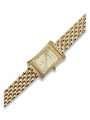 Goldene Herrenuhr Geneve ★ zlotychlopak.pl ★ Gold Reinheit 585 333 Niedriger Preis!