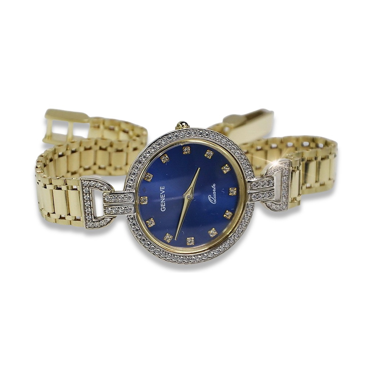 Reloj ★ de oro para damas zlotychlopak.pl Pureza de oro 585 333 ¡★ Precio bajo!