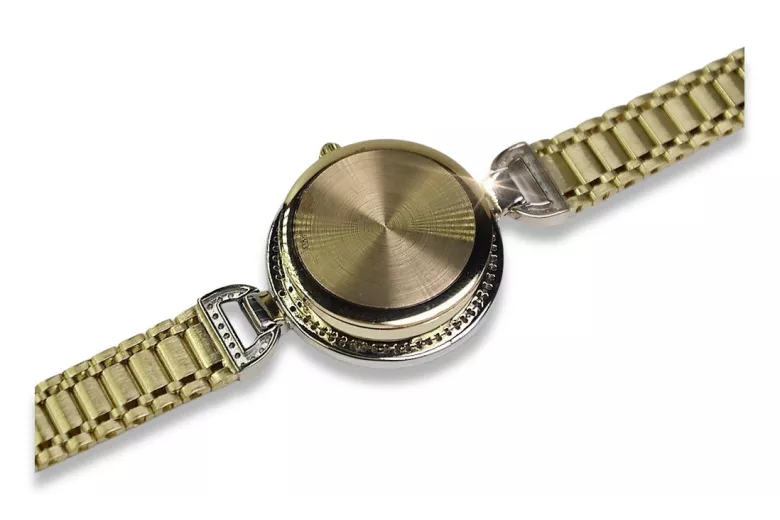 Reloj ★ de oro para damas zlotychlopak.pl Pureza de oro 585 333 ¡★ Precio bajo!