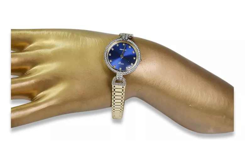 Reloj ★ de oro para damas zlotychlopak.pl Pureza de oro 585 333 ¡★ Precio bajo!