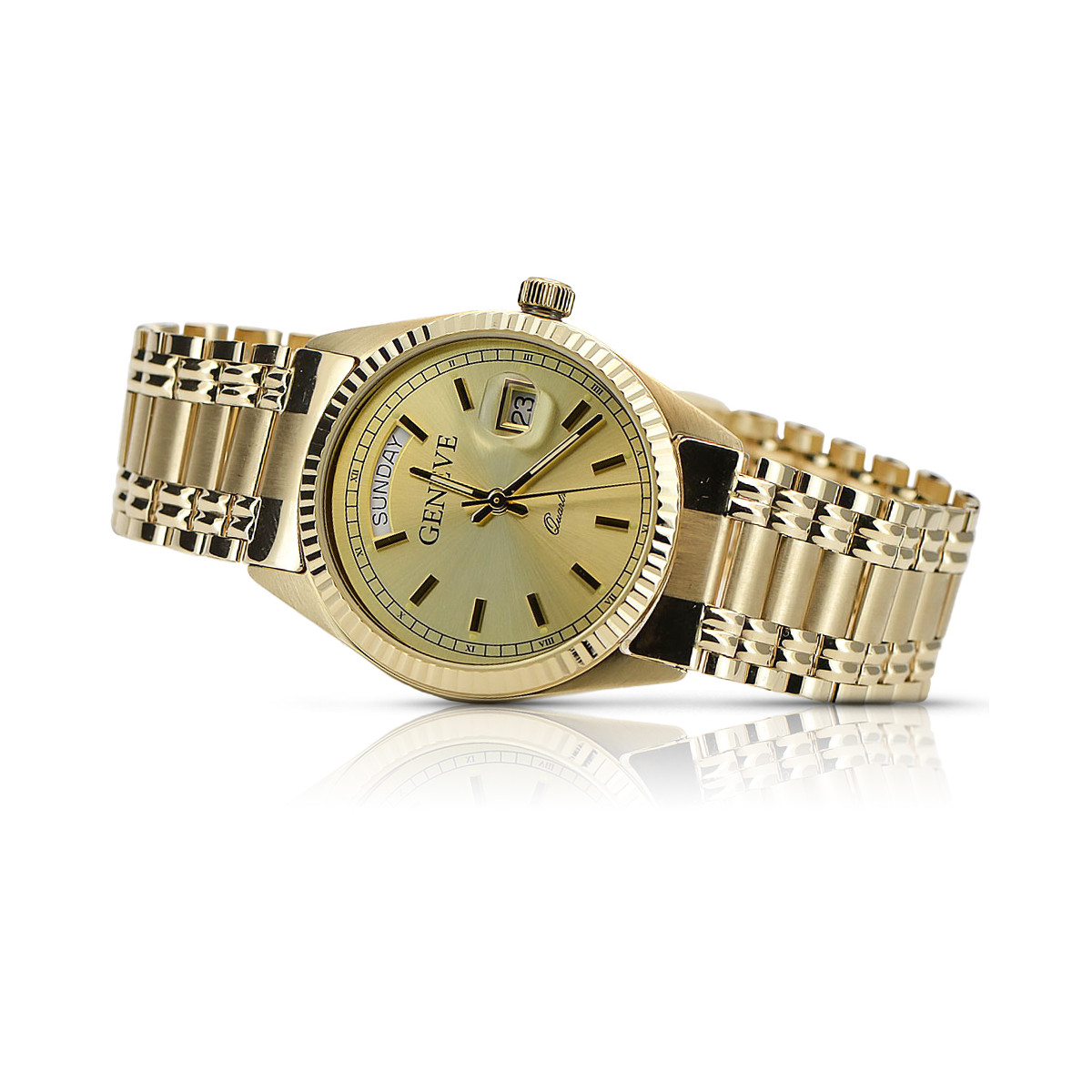 Reloj de oro 14k para hombre new arrivals