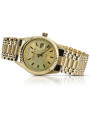 Reloj de oro para hombre Geneve ★ zlotychlopak.pl ★ Pureza de oro 585 333 Precio bajo!