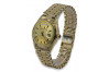 Montre Homme en Or Jaune 14k 585 Geneve mw013ydy&mbw012yo