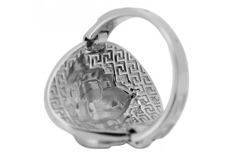 Ruso soviético rosa rosa 14k 585 oro Anillo vintage vrn001