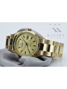 Reloj de Hombre en Oro Amarillo de 14k 585 Geneve mw013ydy&mbw017y