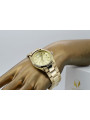 Gold men's watch Geneve ★ zlotychlopak.pl ★ Gold purity 585 333 Low Price!