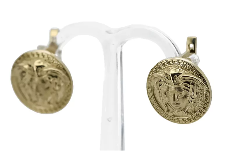 Boucles d’oreilles en or russiangold.com ★ Échantillon d’or ★ 585 333 Prix bas!