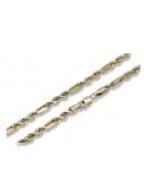 Yellow rose gold chain ★ russiangold.com ★ Gold 585 333 Low price