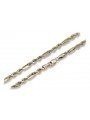 Yellow rose gold chain ★ russiangold.com ★ Gold 585 333 Low price