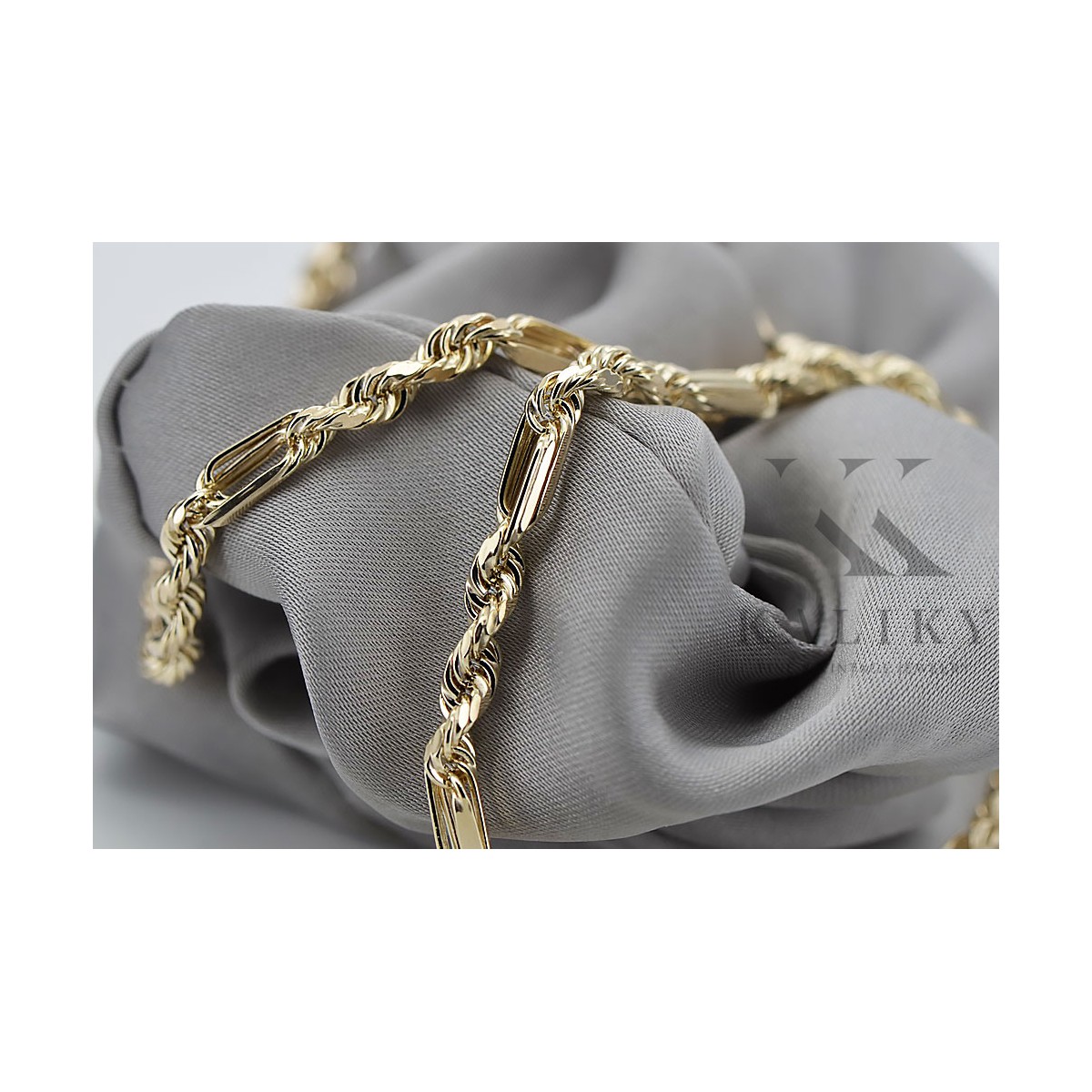 Yellow rose gold chain ★ russiangold.com ★ Gold 585 333 Low price