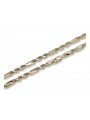 Yellow rose gold chain ★ russiangold.com ★ Gold 585 333 Low price