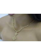 Gold pendant pendant ★ zlotychlopak.pl ★ Gold hallmark 585 333 low price