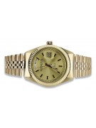 Montre Homme en Or Jaune 14 carats 585 Geneve mw013ydy&mbw018y