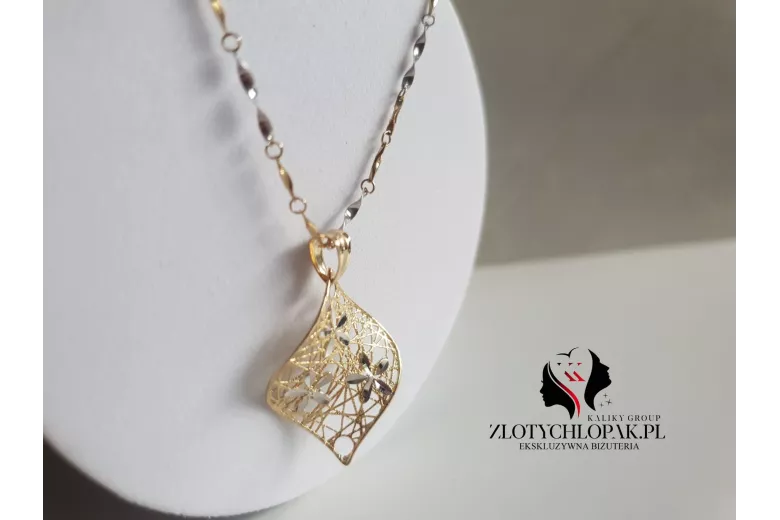 Gold pendant pendant ★ zlotychlopak.pl ★ Gold hallmark 585 333 low price