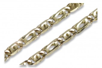 14 Karat Gelbgold Armband mit Diamantschliff cb021y