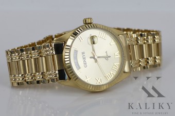 Montre homme en or Geneve ★ https://zlotychlopak.pl/fr/ ★ Pureté de l'or 585 333 Prix bas !