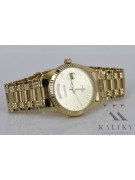 Gold men's watch Geneve ★ zlotychlopak.pl ★ Gold purity 585 333 Low Price!