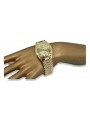 Gold men's watch Geneve ★ zlotychlopak.pl ★ Gold purity 585 333 Low Price!