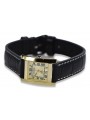 Gold men's watch Geneve ★ zlotychlopak.pl ★ Gold purity 585 333 Low Price!