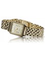 Gold men's watch Geneve ★ zlotychlopak.pl ★ Gold purity 585 333 Low Price!