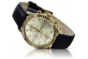 Gold men s watch Geneve zlotychlopak.pl Gold purity 585 333