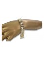 Gelbe Roségold Armband ★ russiangold.com ★ Gold 585 333Niedriger Preis