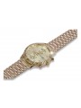 Gold men's watch Geneve ★ zlotychlopak.pl ★ Gold purity 585 333 Low Price!