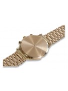 Reloj de oro para hombre Geneve ★ zlotychlopak.pl ★ Pureza de oro 585 333 Precio bajo!