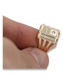 Russian rose Soviet gold Signet ring