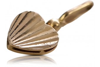 "Оригинално ретро 14k розово злато без камъни във формата на сърце" vpn070 vpn070