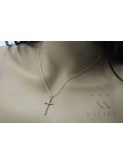 Faithful 14K Gold Chain with Catholic Cross & Anchor ctc029y&cc008yw