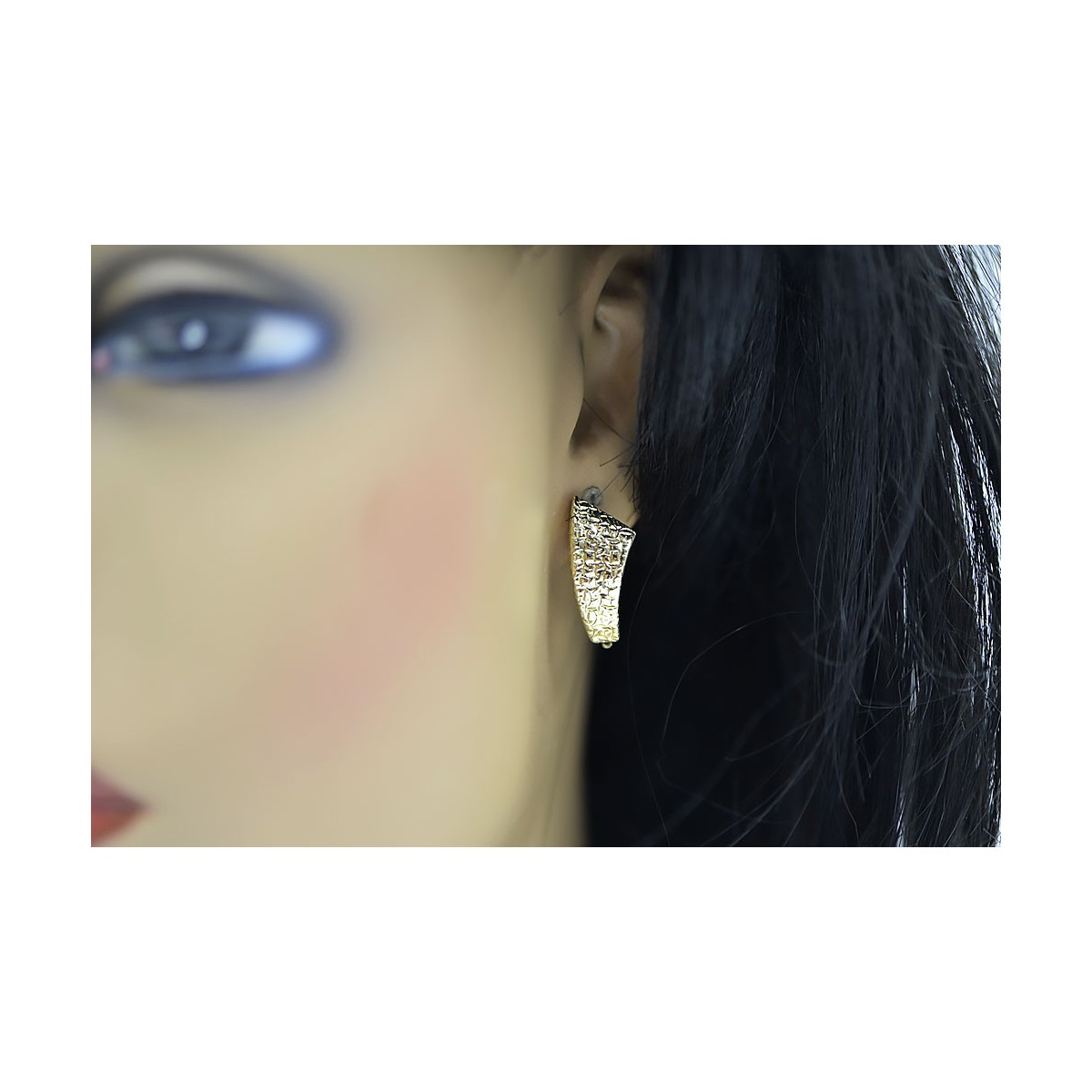 Gold earrings ★ zlotychlopak.pl ★ Gold sample 585 333 Low price!