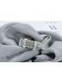 Bague en or rose russe en or 14 carats 585 soviétique vrn001