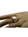 Anillo de sello de oro masculino 14k 585. Oro ruso vs034 vsn034