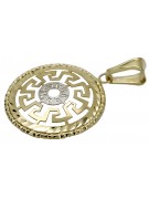 Colgante ★ de oro zlotychlopak.pl ★ Muestra de oro 585 333 precio bajo