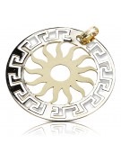 Pendentif ★ en or zlotychlopak.pl ★ Echantillon d’or 585 333 prix bas