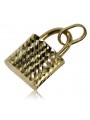 Pendentif ★ en or zlotychlopak.pl ★ Echantillon d’or 585 333 prix bas