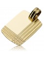 Colgante de oro ★ zlotychlopak.pl ★ Muestra de oro 585 333 precio bajo