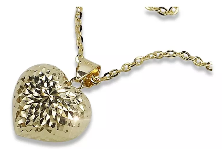 Pendentif ★ en or zlotychlopak.pl ★ Echantillon d’or 585 333 prix bas