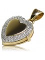 Pendentif ★ en or zlotychlopak.pl ★ Echantillon d’or 585 333 prix bas