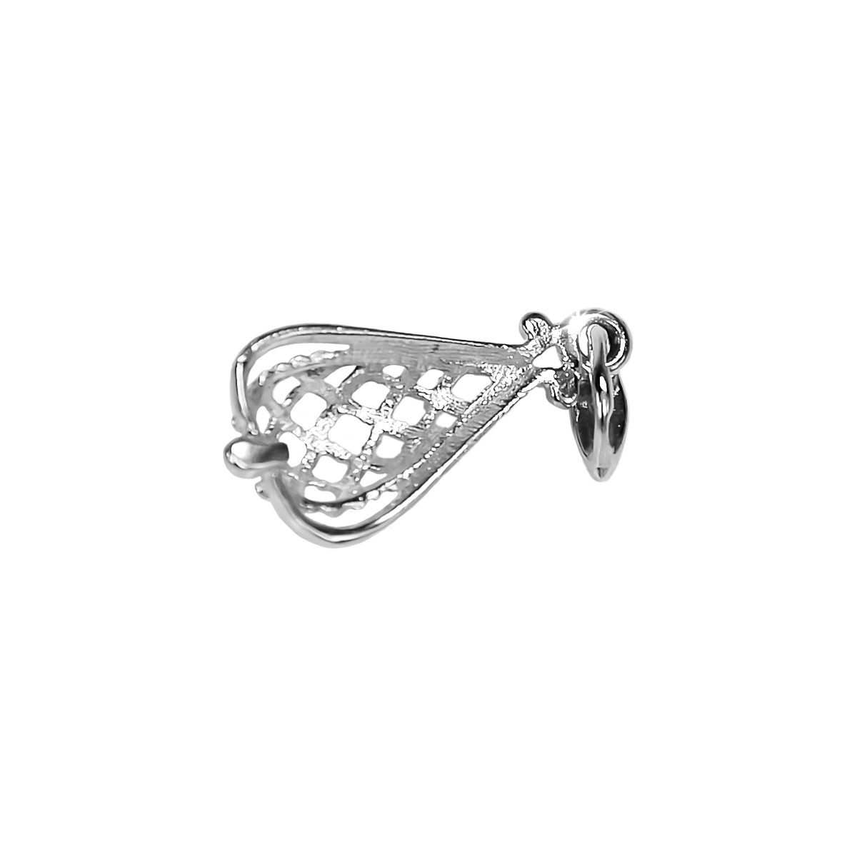 Pendentif Vintage en Argent Sterling 925, Pas de Pierre vpn082s