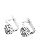 Sterling Silver 925, Zirco Earrings vec107s