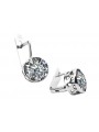 Sterling Silver 925, Zirco Earrings vec107s