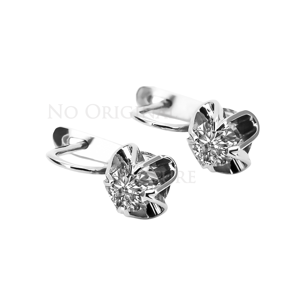 Boucles d'oreilles en argent sterling 925, Réglag Vintage vec018s Soviétique vec018s