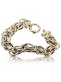 Gelbe Roségold Armband ★ russiangold.com ★ Gold 585 333Niedriger Preis