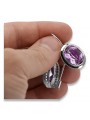 925 Sterling Silber, Amethyst Ohrringe vec114s