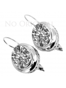 Boucles d'oreilles en argent sterling 925 vintage vec114s