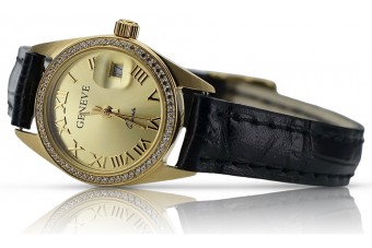 Gold ladies watch ★ zlotychlopak.pl ★ Gold purity 585 333 Low price!