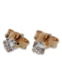 Boucles d’oreilles en or zlotychlopak.pl ★ Échantillon d’or ★ 585 333 Prix bas!