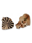 Pendientes de oro zlotychlopak.pl Muestra de ★ oro 585 333 ¡★ Precio bajo!